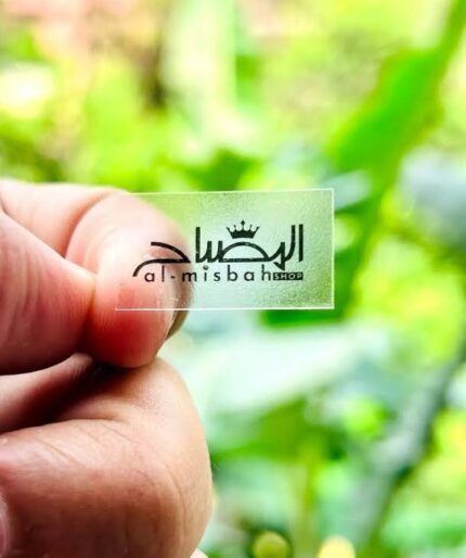 Transparent Square Sticker (MOQ 1000 Pcs) Any Size